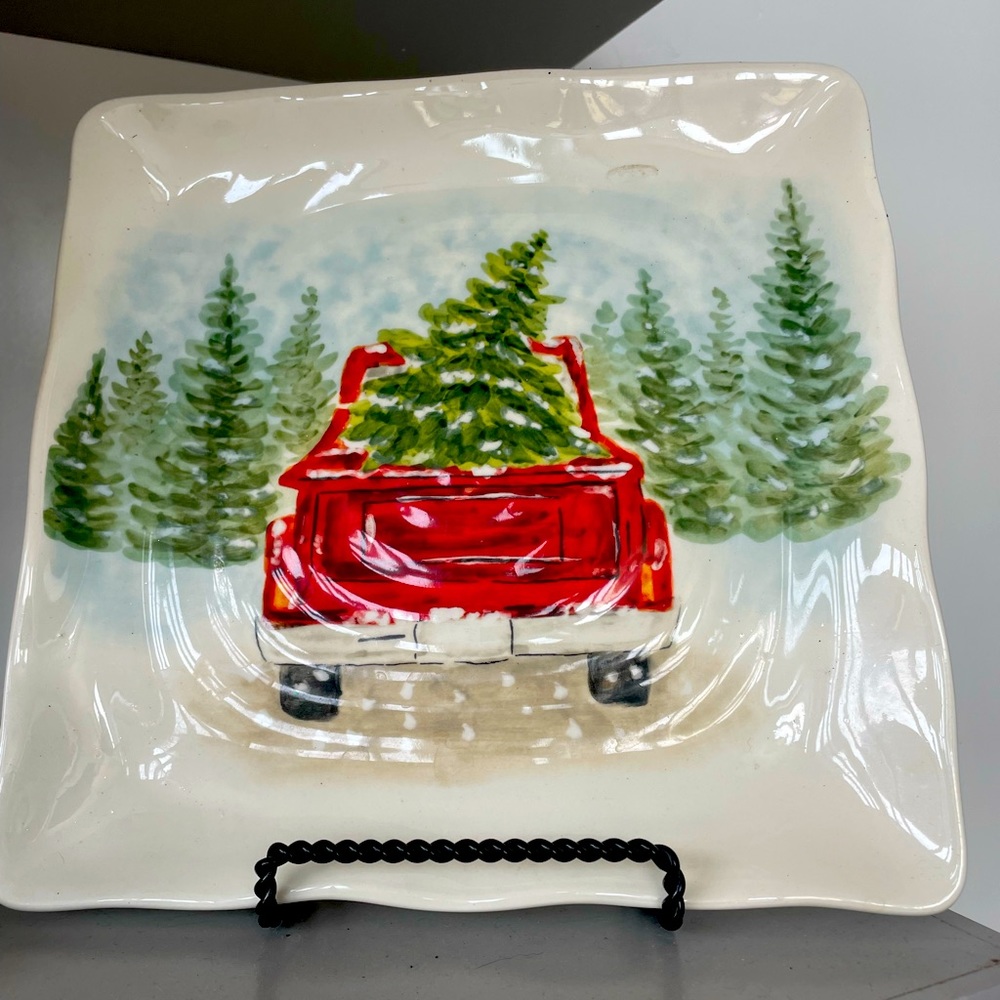Christmas plate